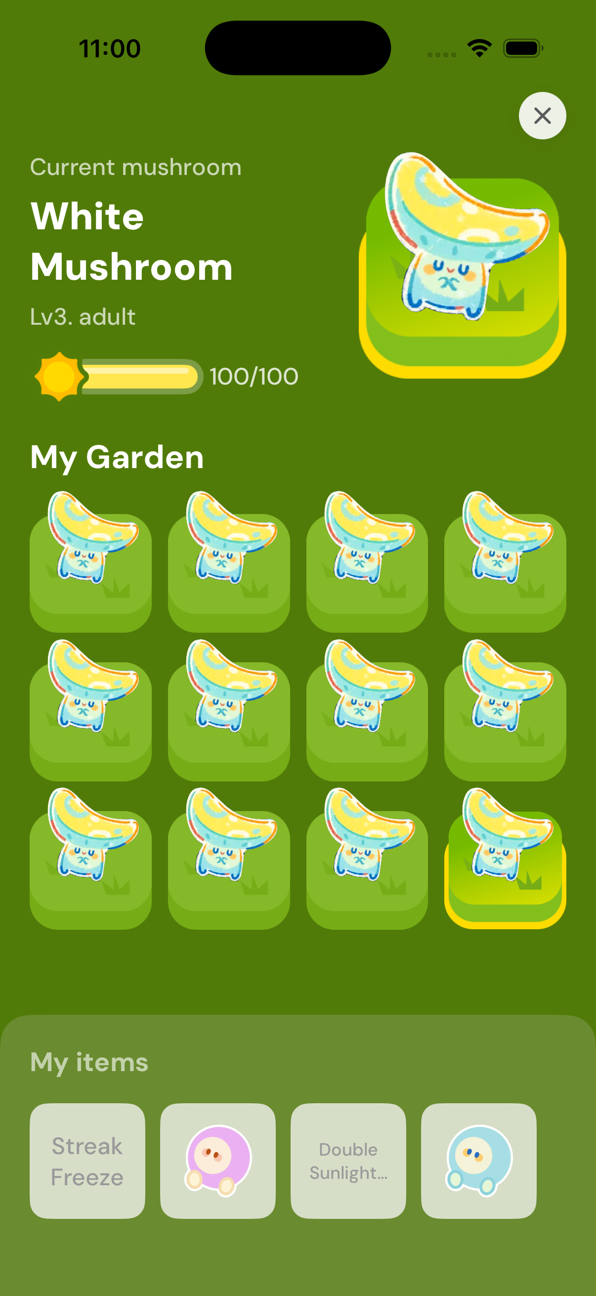 Shroomie Garden Screenshot