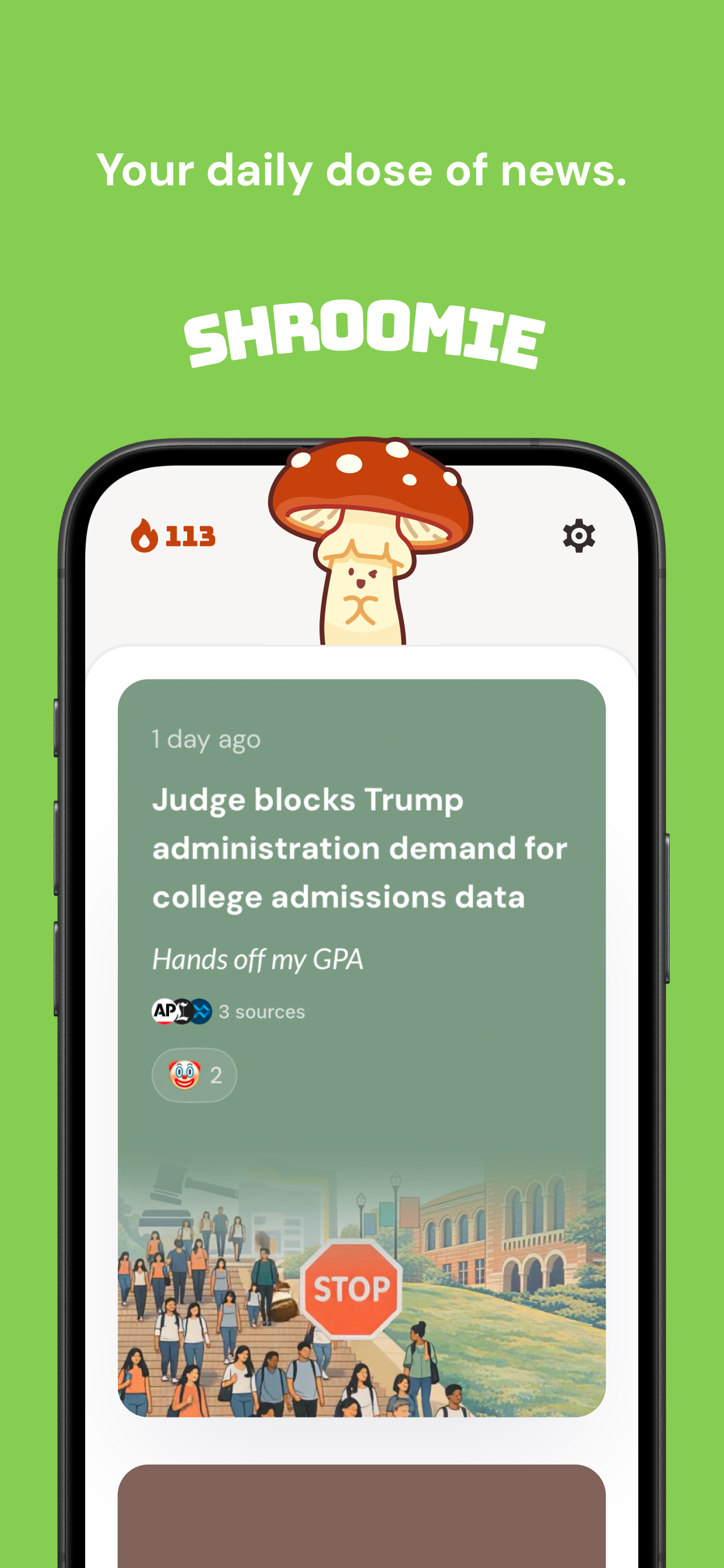Shroomie app preview 1